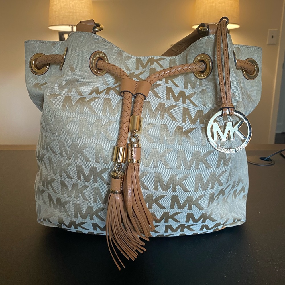 Michael Kors Drawstring Tote Bag